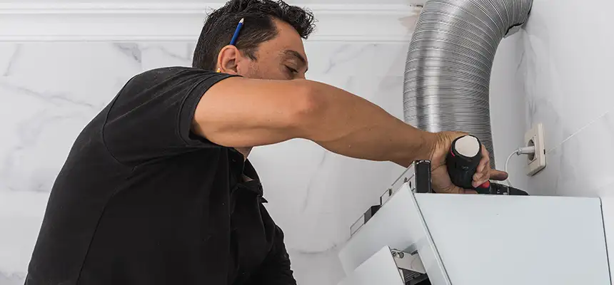 Precision In-wall Dryer Vent Cleaning & Rerouting Corrections in Cudahy, CA